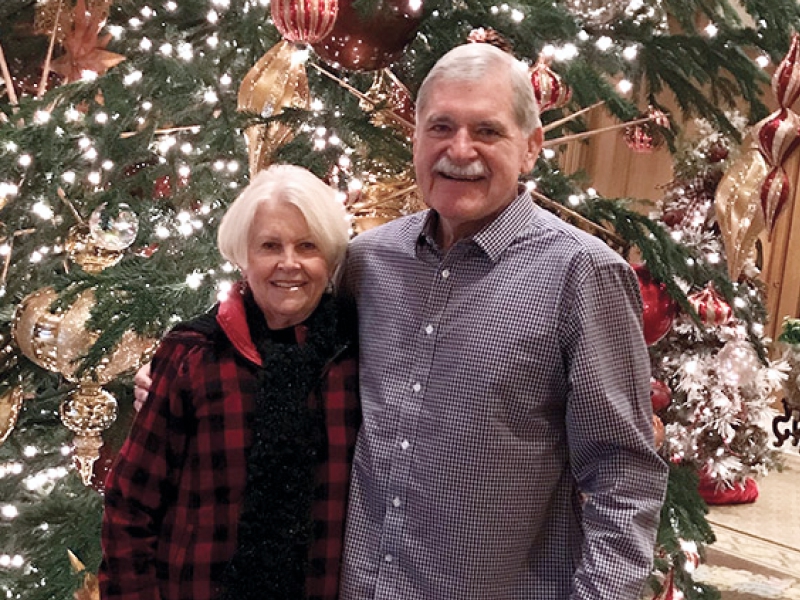 John Kreever '67 with wife
