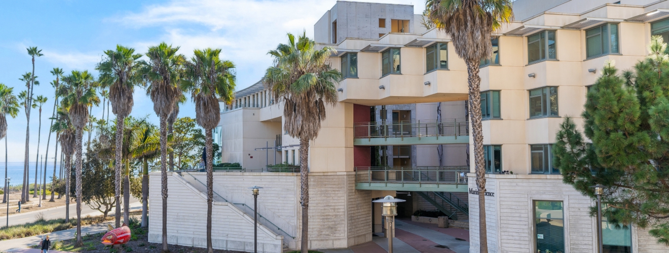 Front of Marine Science Research Building