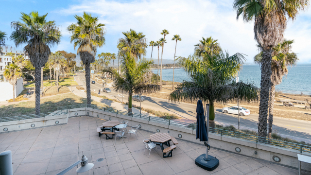 Views of ocean from Marine Science Research Building