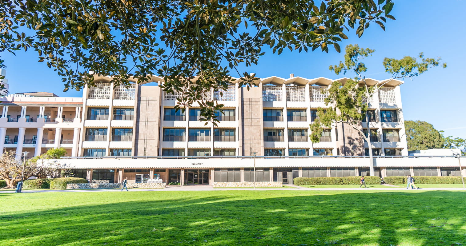 Chemistry building at UCSB