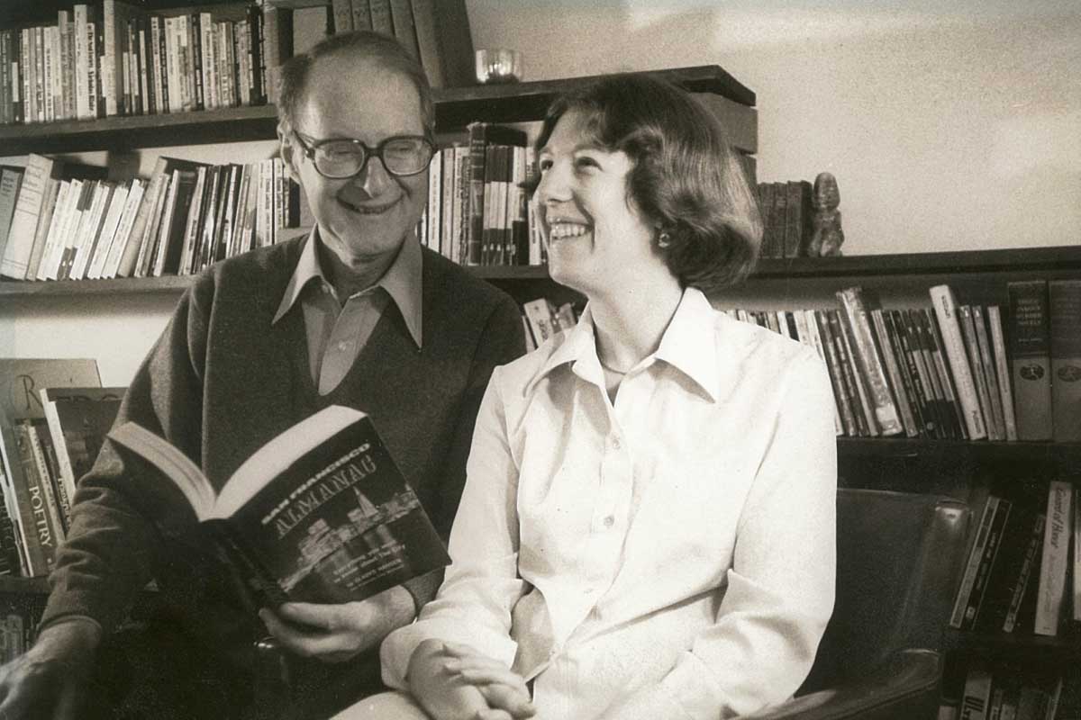 Professor Herbert Fingarette and daughter  Ann Fingarette Hasse.