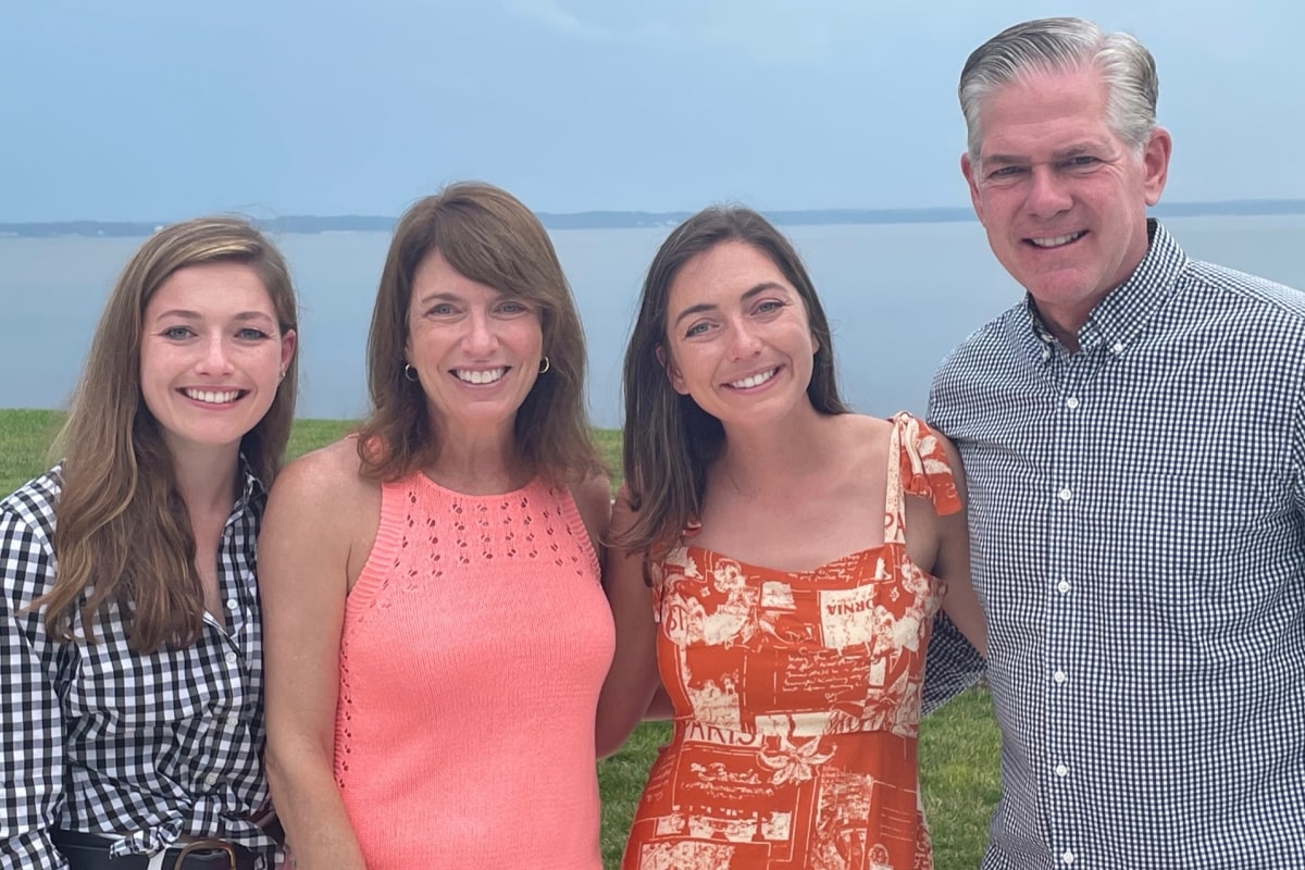 Nicole Kelle and family