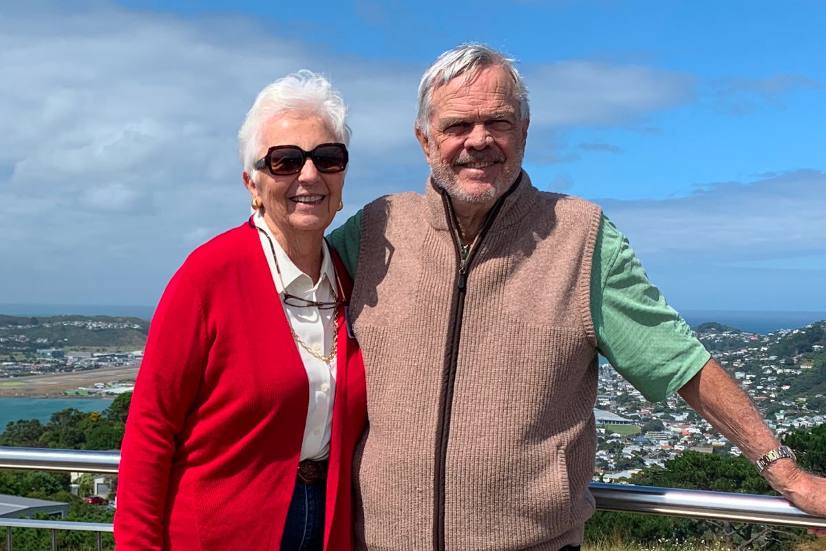 Chuck and his wife, Missy Sheldon
