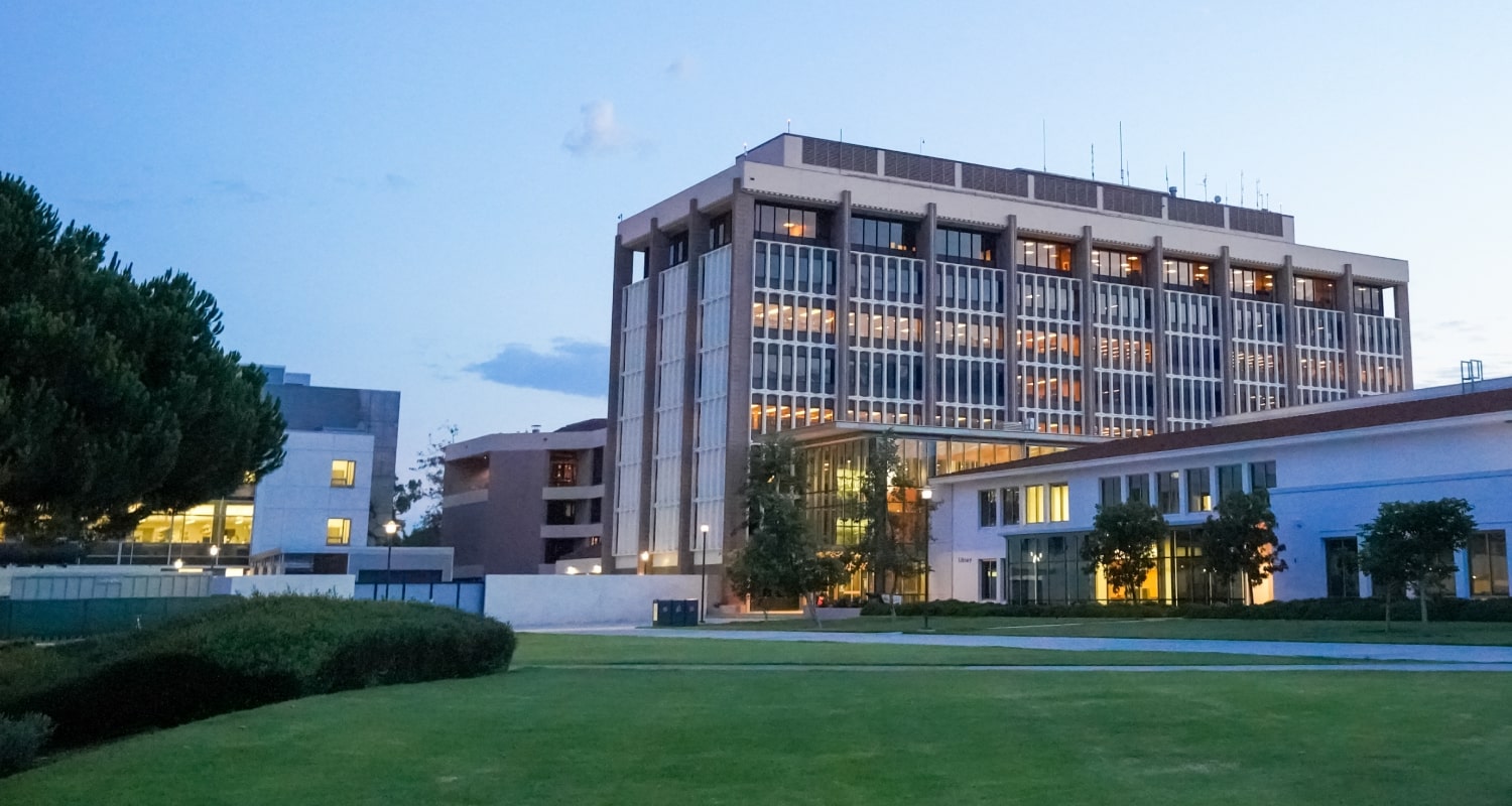 Library at UCSB campus
