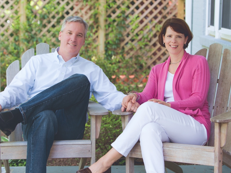Paul Boyle '84, with wife Joy