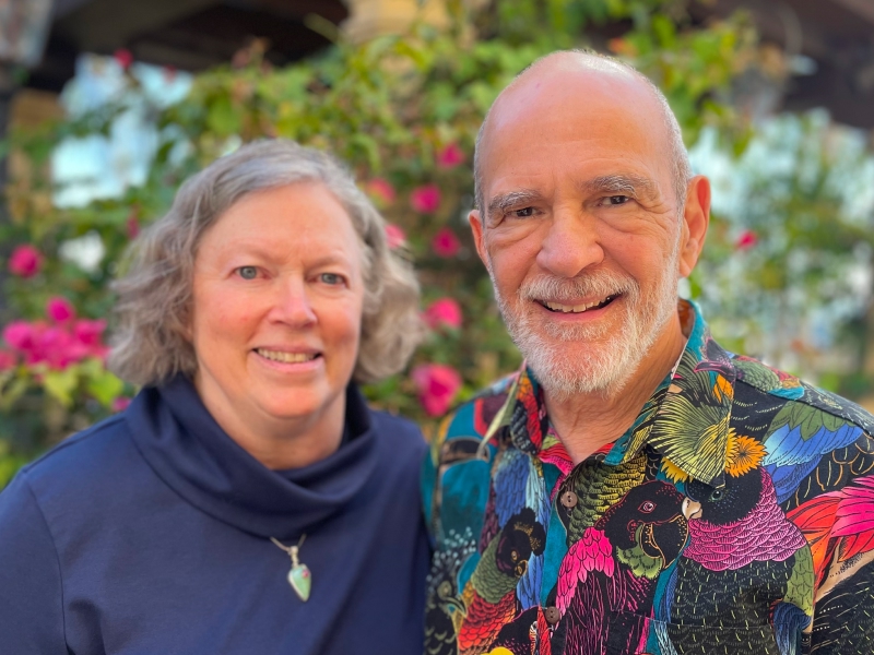 Kim and Dean Pananides '67, '75