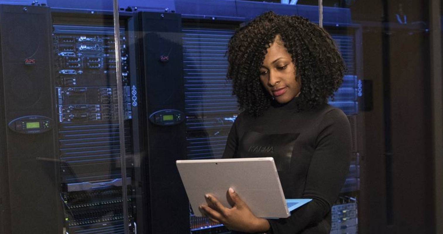 Woman on laptop