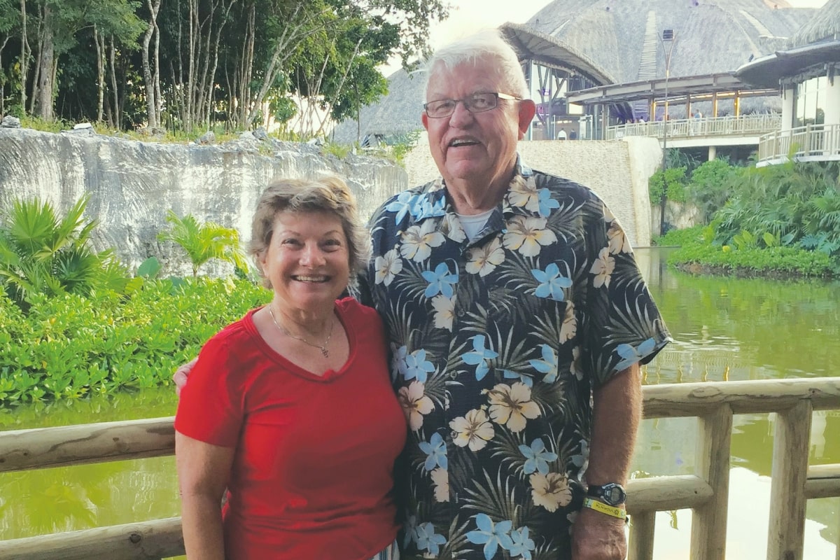 Bob Gary ’60,’67 with wife, Marsha
