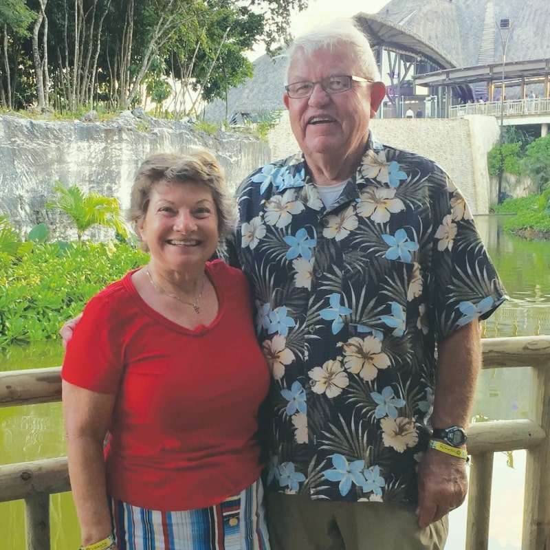 Bob Gary ’60,’67 with wife, Marsha
